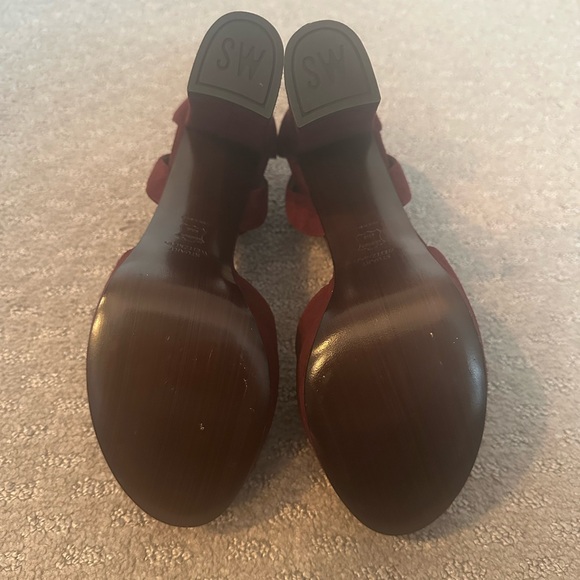 Stuart Weitzman Burgundy Heels - Picture 4 of 4